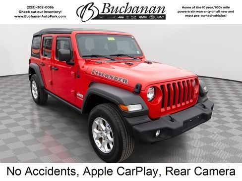 Used 2021 Jeep Wrangler Unlimited Islander image 1