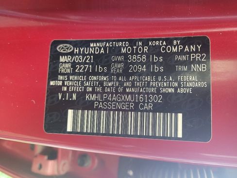Used 2021 Hyundai Elantra Limited FWD image 33