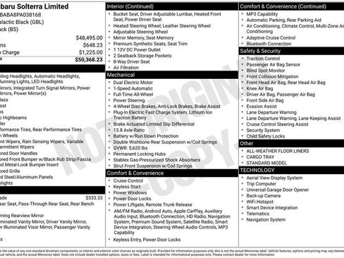 Used 2023 Subaru Solterra AWD image 17