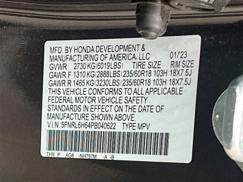 Used 2023 Honda Odyssey EX-L image 33