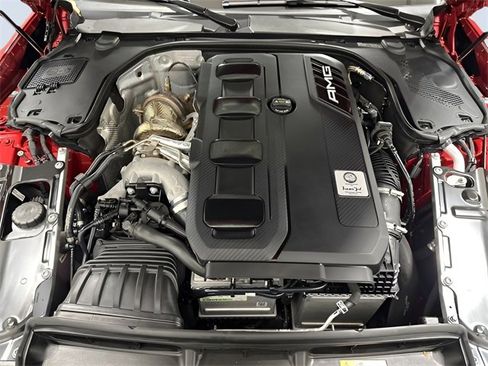 Certified 2023 Mercedes-Benz SL 43 AMG Red image 12