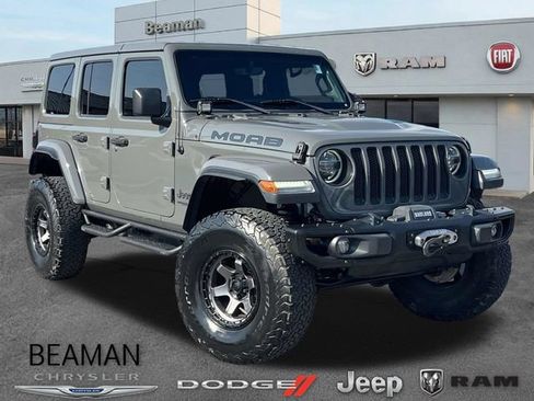 Used 2019 Jeep Wrangler Unlimited Sahara w/ Quick Order Package 24M Moab AWD/4WD image 1