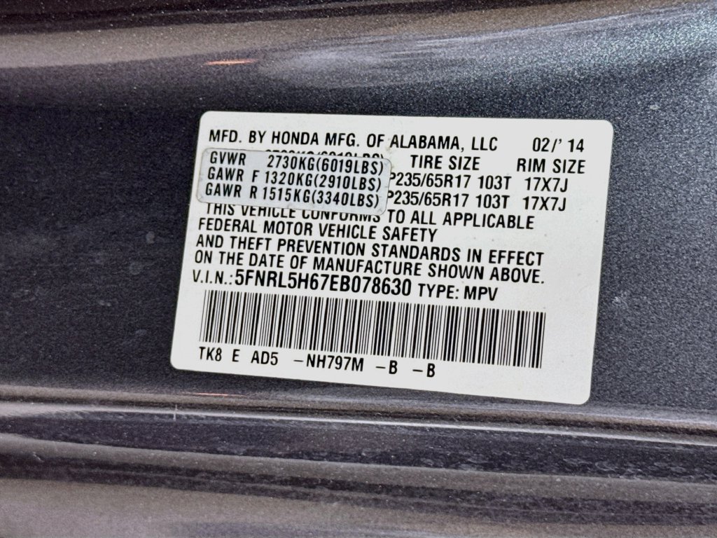 Used 2014 Honda Odyssey EX-L image 44