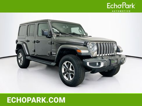 Used 2018 Jeep Wrangler Unlimited Sahara AWD/4WD image 1
