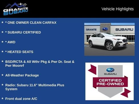 Used 2025 Subaru Crosstrek 2.5i Premium AWD/4WD image 2