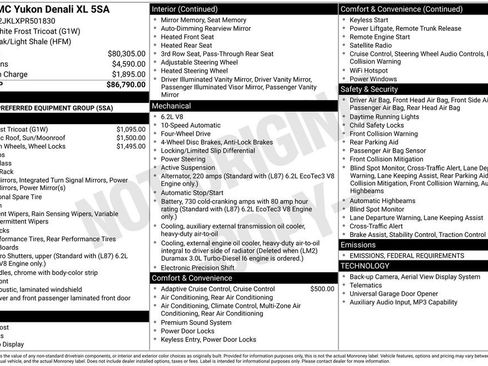 Certified 2023 GMC Yukon XL Denali image 13