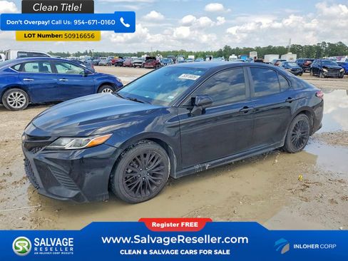 Used 2019 Toyota Camry SE FWD image 1