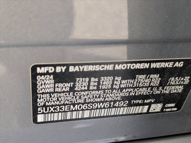 Used 2025 BMW X7 M60i w/ Executive Package AWD/4WD image 30