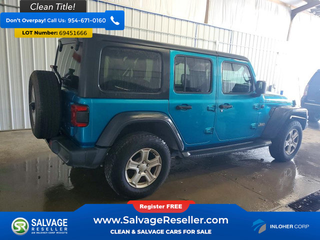 Used 2019 Jeep Wrangler Unlimited Sport S AWD/4WD image 4