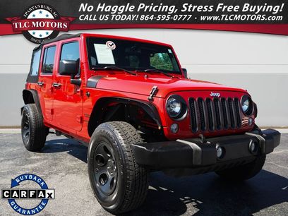 Used 2017 Jeep Wrangler Unlimited Sport w/ Quick Order Package 23S