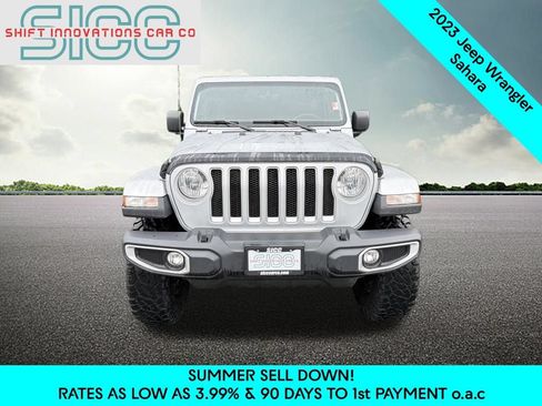 Used 2023 Jeep Wrangler Unlimited Sahara AWD/4WD image 2