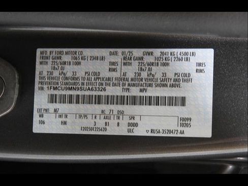 Certified 2025 Ford Escape ST-Line AWD/4WD image 23