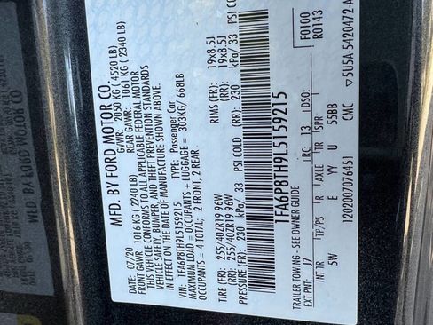 Used 2020 Ford Mustang Premium w/ Equipment Group 201A image 37