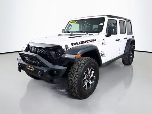 Used 2021 Jeep Wrangler Unlimited Rubicon AWD/4WD image 3