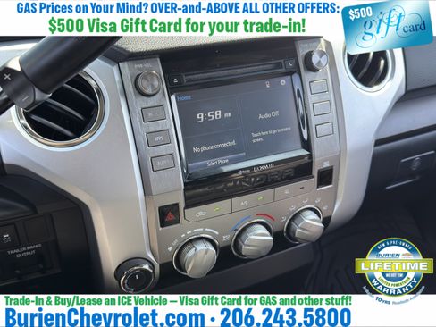 Used 2019 Toyota Tundra SR5 w/ TRD Off Road Package AWD/4WD image 15