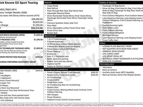 Used 2024 Buick Encore GX Sport Touring w/ Experience Buick Package image 6