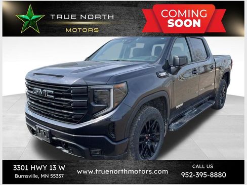 Used 2024 GMC Sierra 1500 Elevation w/ LPO, Elevation Black Package AWD/4WD image 1