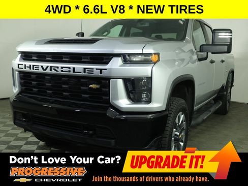 Used 2022 Chevrolet Silverado 2500 Custom w/ Custom Value Package AWD/4WD image 1