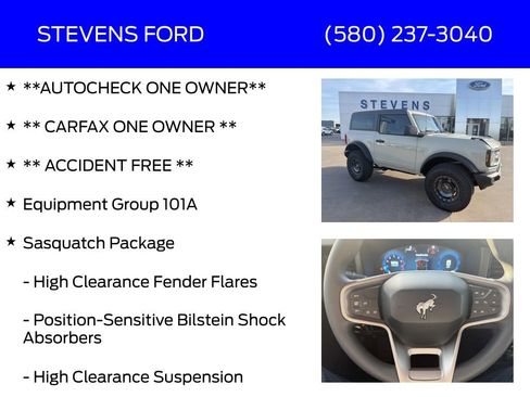 Used 2025 Ford Bronco 2-Door w/ Sasquatch Package image 6