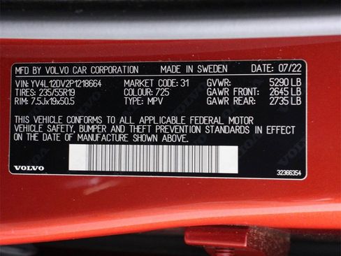 Certified 2023 Volvo XC60 B5 Core w/ Climate Package image 16