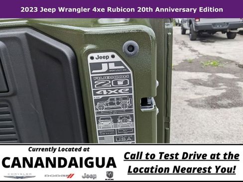 New 2023 Jeep Wrangler Unlimited Rubicon 4xe image 10