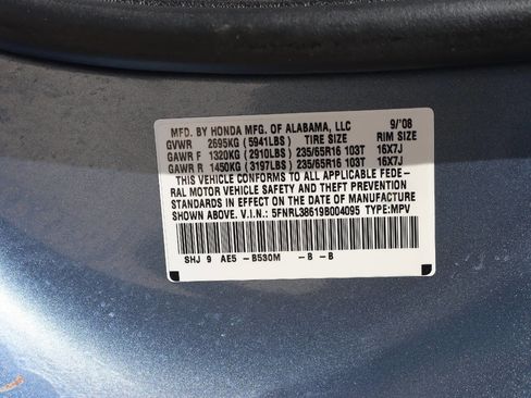 Used 2009 Honda Odyssey EX-L image 30