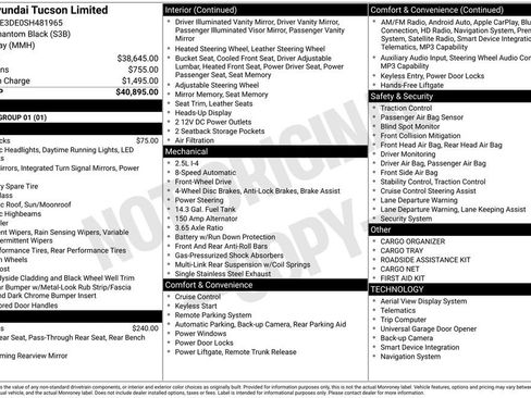 Used 2025 Hyundai Tucson Limited FWD image 7