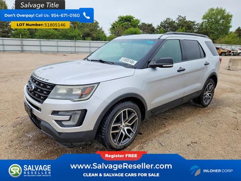 Used 2016 Ford Explorer Sport w/ Equipment Group 401A AWD/4WD image 1