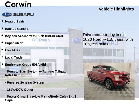 Used 2020 Ford F150 Lariat image 6