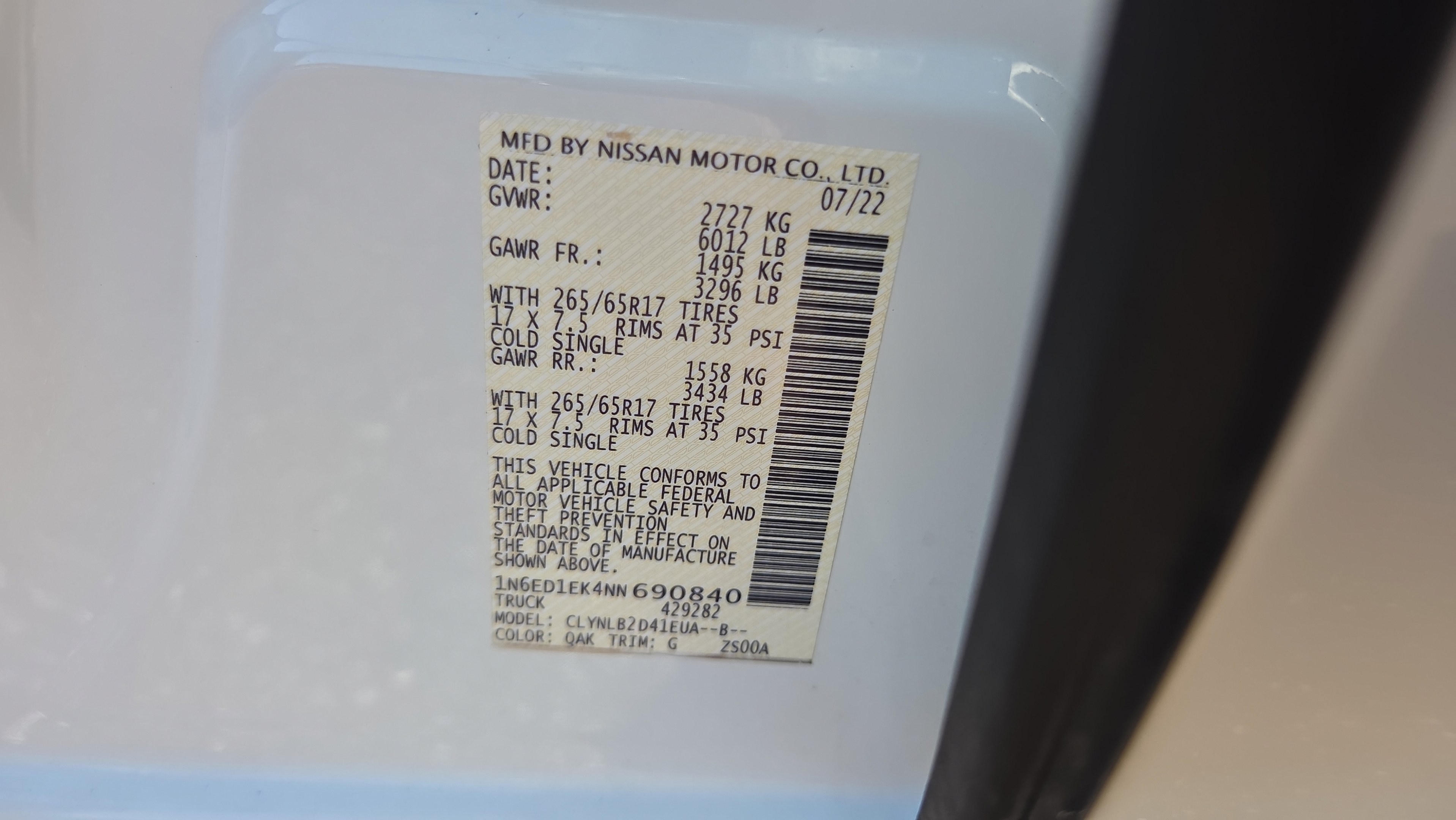Used 2022 Nissan Frontier SV AWD/4WD image 36
