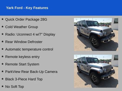 Used 2019 Jeep Wrangler Unlimited Sahara w/ Cold Weather Group AWD/4WD image 2