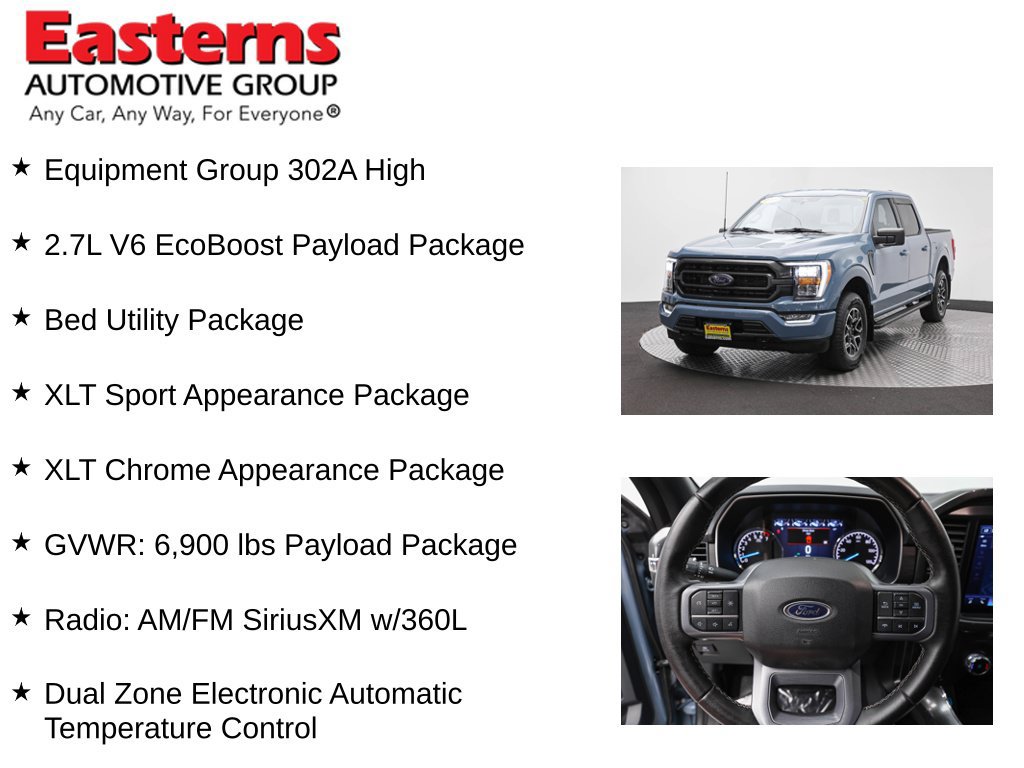 Used 2023 Ford F150 XLT w/ Equipment Group 302A High AWD/4WD image 13
