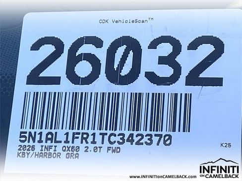 New 2026 INFINITI QX60 Luxe image 35