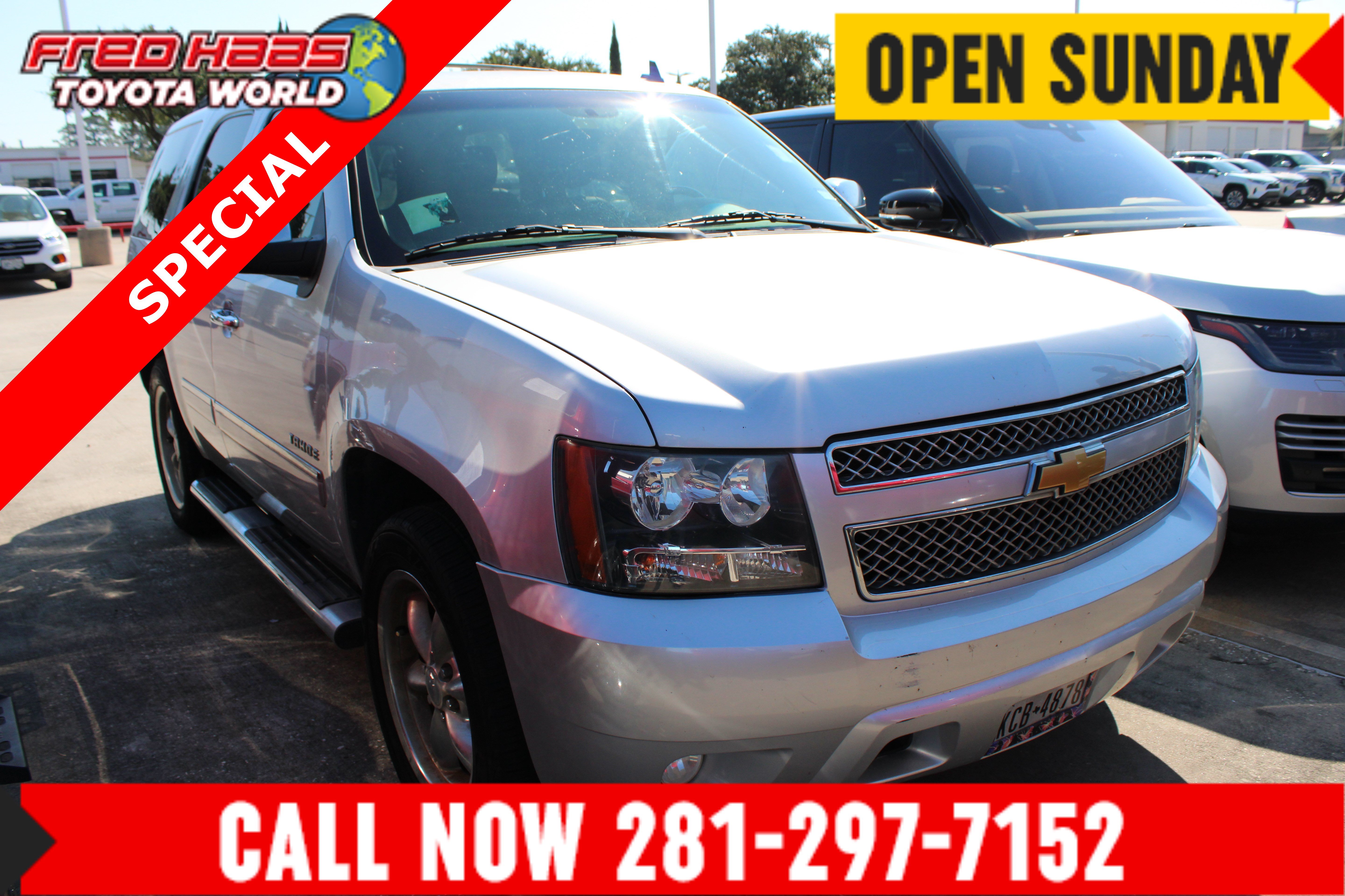Used 2013 Chevrolet Tahoe LTZ RWD image 1