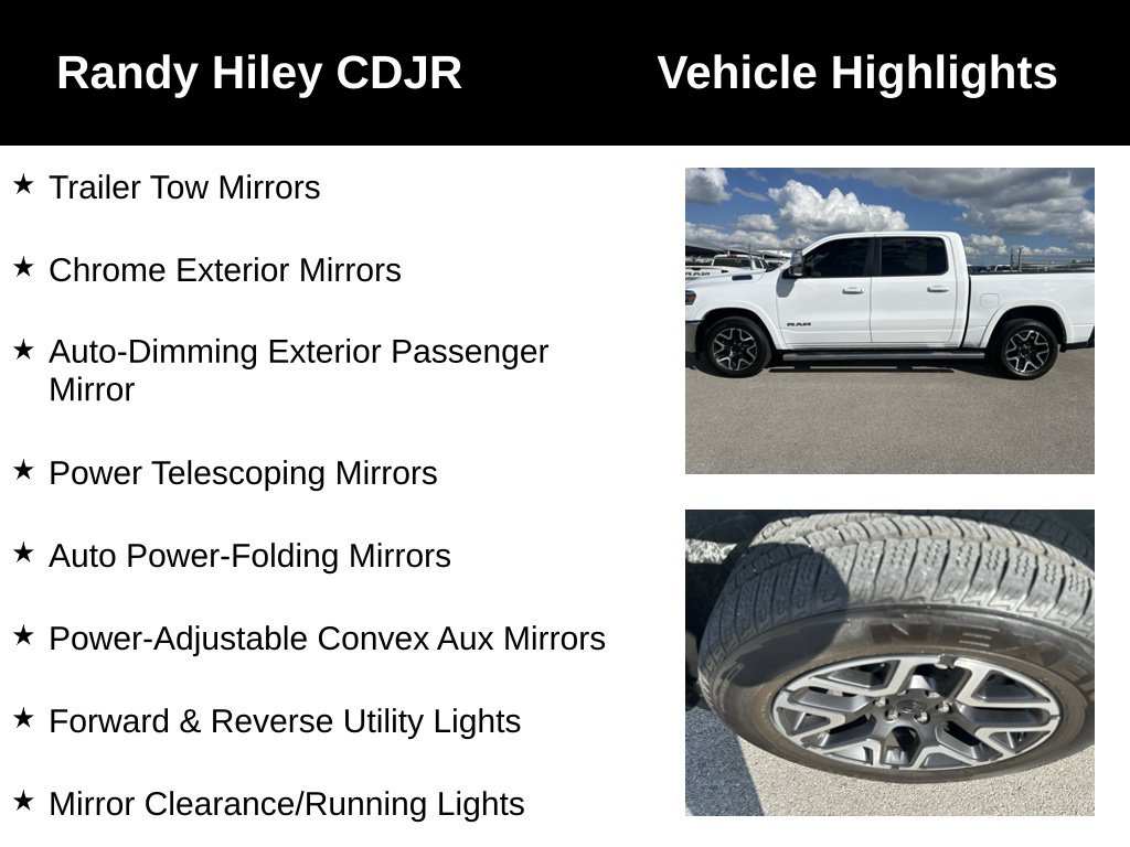 Used 2025 RAM 1500 Laramie AWD/4WD image 15