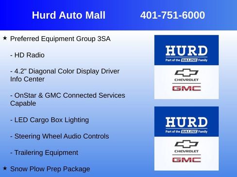 Used 2018 GMC Sierra 2500 SLE w/ Snow Plow Prep Package image 4