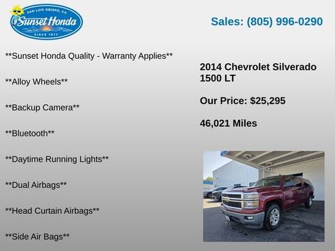 Used 2014 Chevrolet Silverado 1500 LT w/ All Star Edition RWD image 5