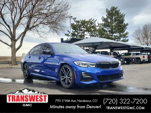 Used 2021 BMW 330i Sedan w/ M Sport Package image 1