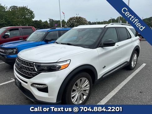 Used 2021 Ford Explorer King Ranch w/ Premium Technology Package RWD image 1