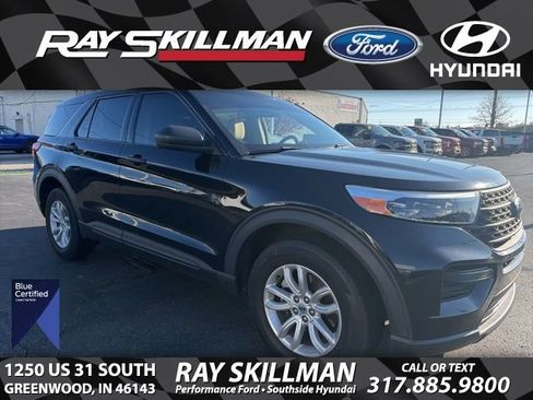 Certified 2021 Ford Explorer 4WD w/ Class III Trailer Tow Package image 1