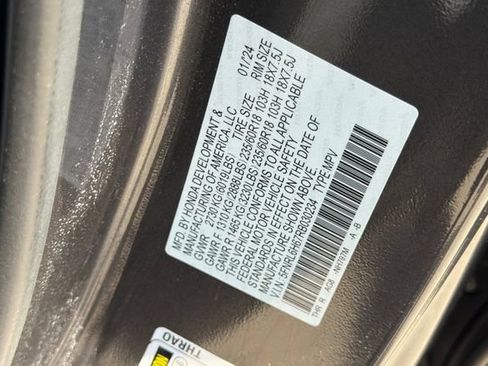 Certified 2024 Honda Odyssey EX-L image 38