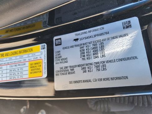 Used 2023 Cadillac Escalade Sport Platinum w/ LPO, ONYX Package image 23