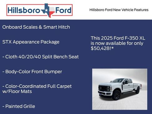 New 2025 Ford F350 XL w/ STX Appearance Package image 4