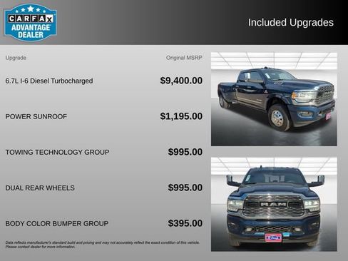 Used 2021 RAM 3500 Limited w/ Towing Technology Group image 3