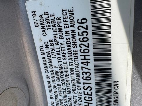 Used 2004 Honda Civic VP image 20