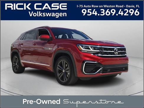 Certified 2022 Volkswagen Atlas Cross Sport SEL R-Line image 1