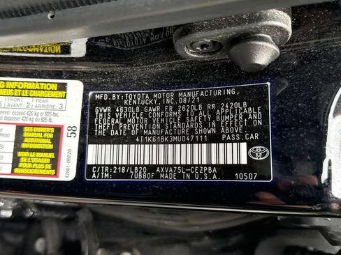 Used 2021 Toyota Camry XSE AWD/4WD image 23