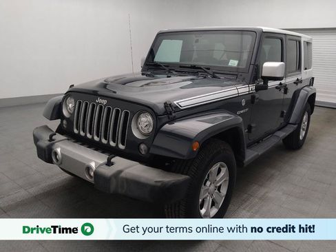 Used 2017 Jeep Wrangler Unlimited Sahara w/ Quick Order Package 24E Chief AWD/4WD image 1