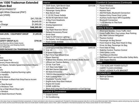 Used 2023 RAM 1500 Tradesman image 24
