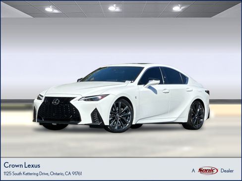Used 2021 Lexus IS 350 F Sport w/ Navigation Package RWD image 1